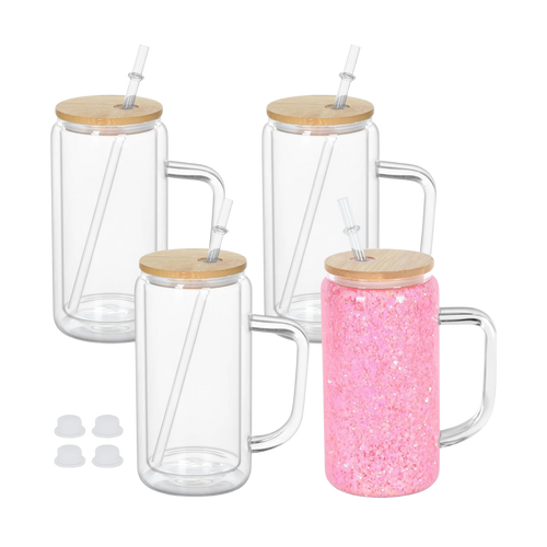 20 oz Acrylic Snowglobe Tumbler