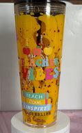 Premade Teacher Lava Flow 24 oz Tumbler