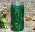 Cosmic Glitter Drift 16 Oz Suspended Glitter Tumbler